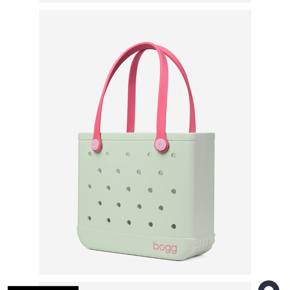 Baby BOGG BAG Matcha Green and pink